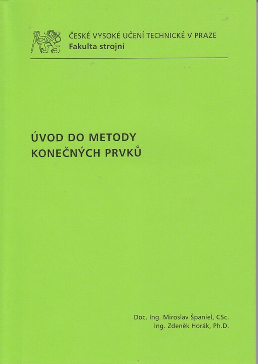 Úvod do metody konečných prvků