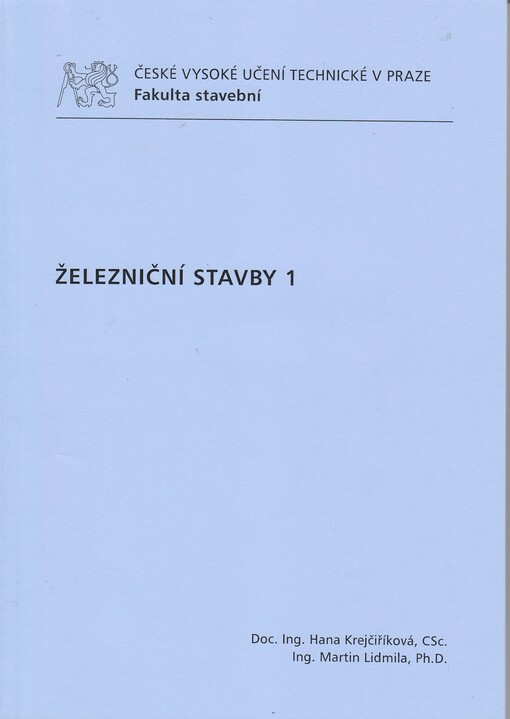 Železniční stavby 1