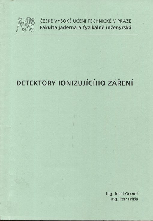 Detektory ionizujícího záření