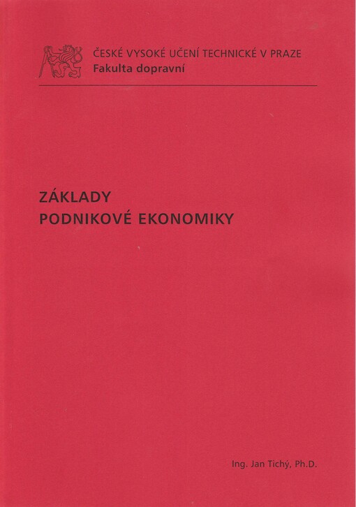 Základy podnikové ekonomiky 