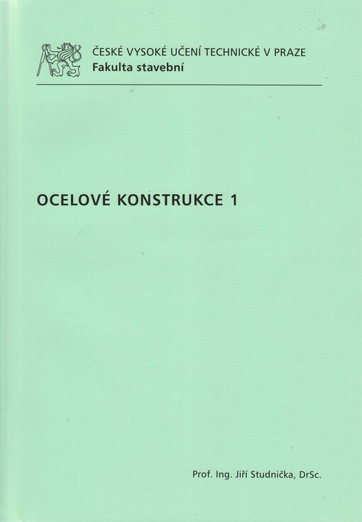 Ocelové konstrukce 1