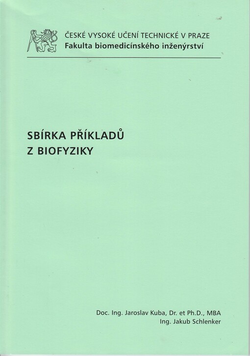 Sbírka příkladů z biofyziky