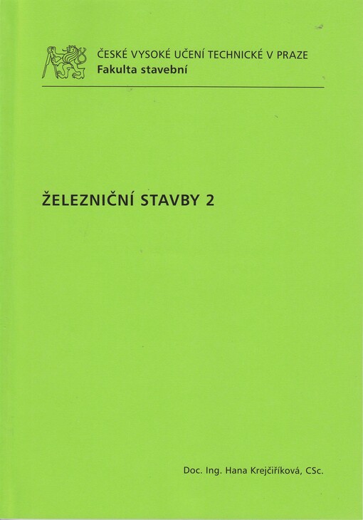 Železniční stavby 2