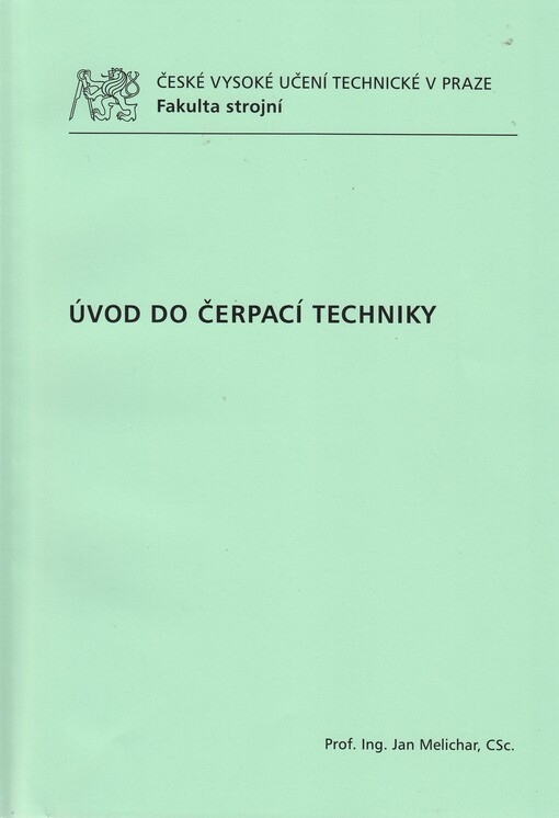 Úvod do čerpací techniky
