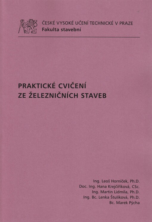 Praktické cvičení ze železničních staveb