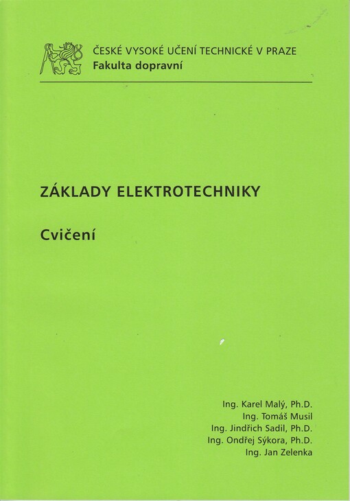 Základy elektrotechniky :cvičení