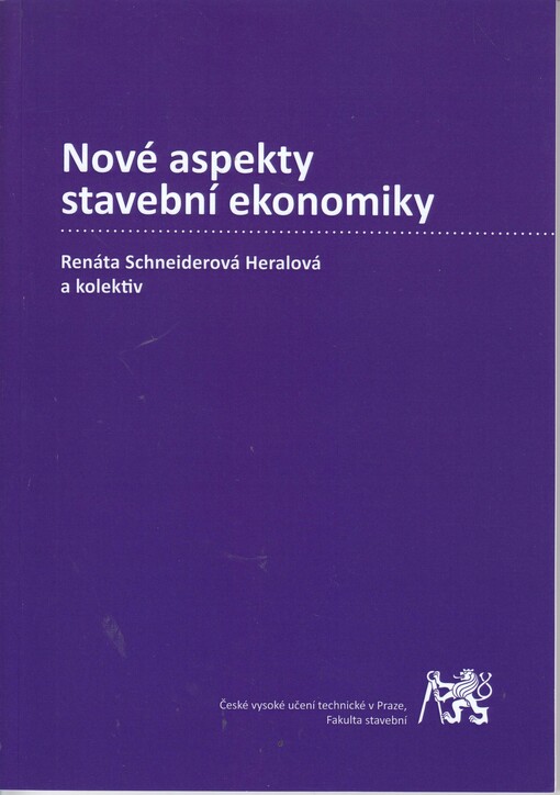 Nové aspekty stavební ekonomiky