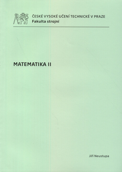 Matematika II