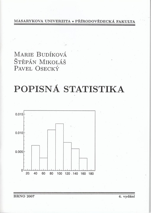 
  Popisná statistika
  