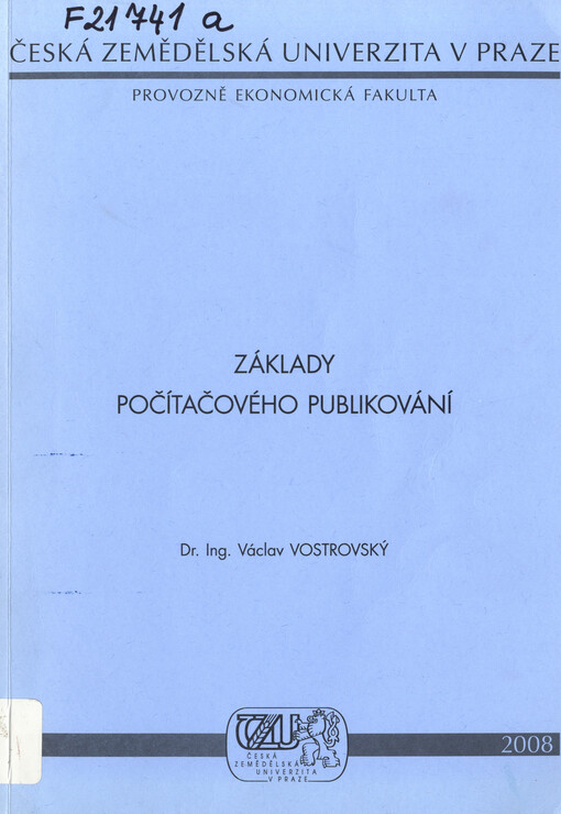 Základy počítačového publikování