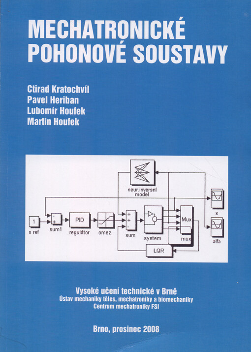 Mechatronické pohonové soustavy