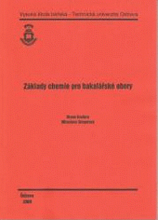 Základy chemie pro bakalářské obory