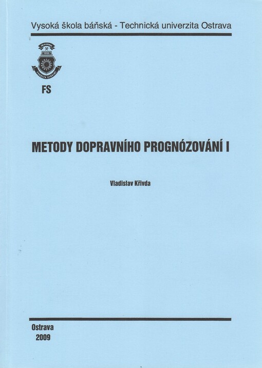 Metody dopravního prognózování I