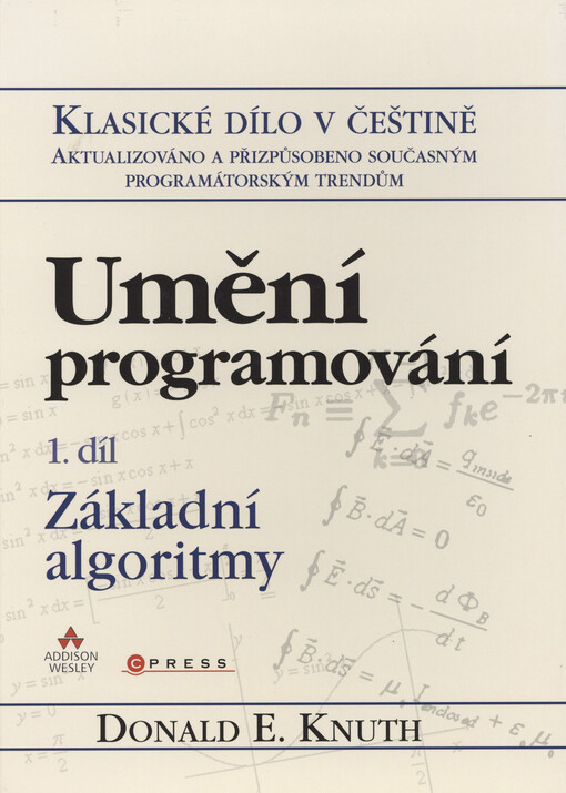 Umění programování. 1. díl, Základní algoritmy