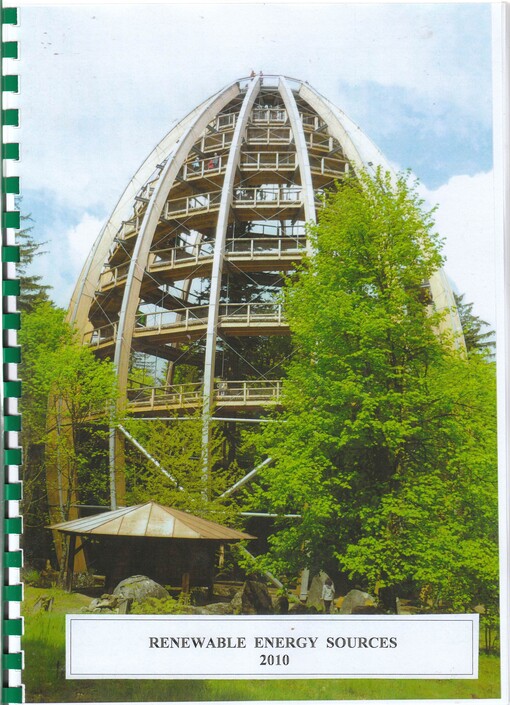 Renewable energy sources 2010: [intensive programme ..., May - June 2009, Pernink, University of West Bohemia, Czech Republic