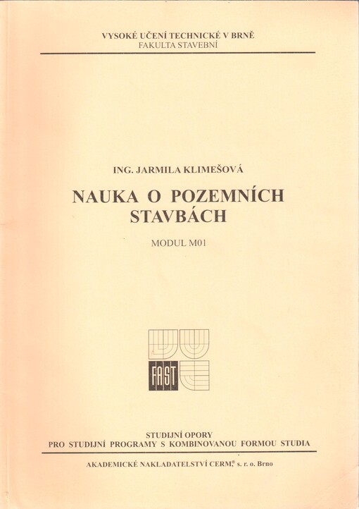 Nauka o pozemních stavbách: modul M01