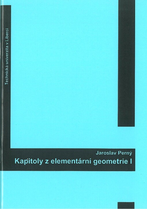 
  Kapitoly z elementární geometrie I 
  
