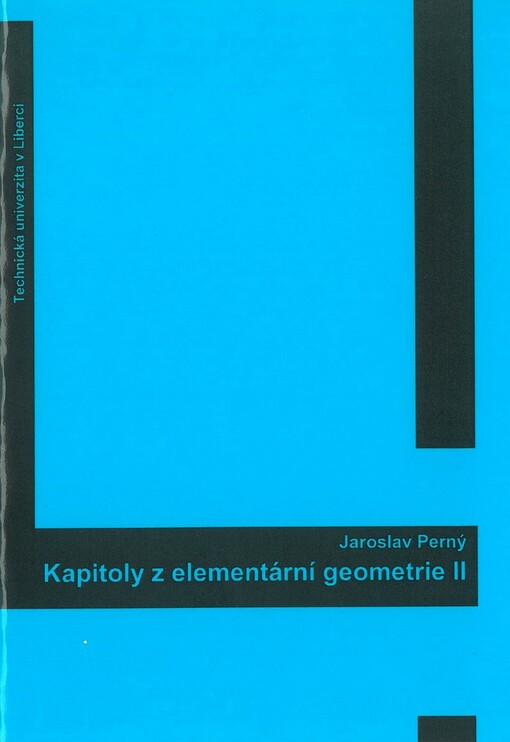 
  Kapitoly z elementární geometrie II 
  
