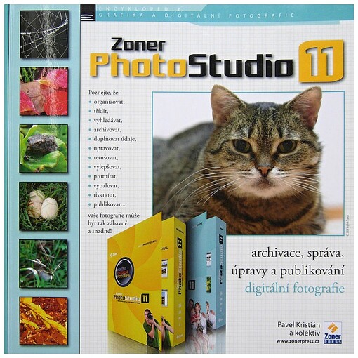 Zoner PhotoStudio 11 : archivace, správa, publikování a základy úprav digitálních fotografií