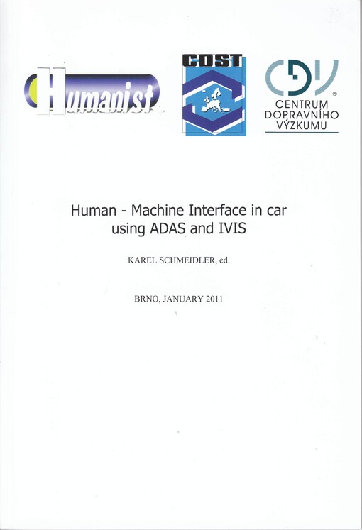Human-machine interface in car using ADAS and IVIS