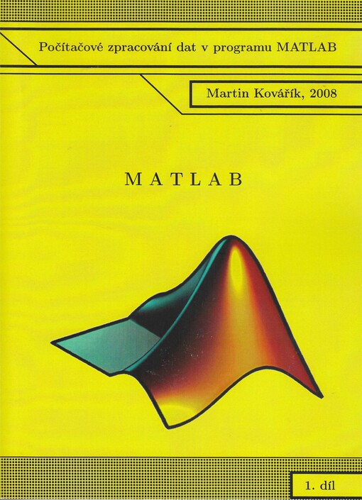 Počítačové zpracování dat v programu MATLAB