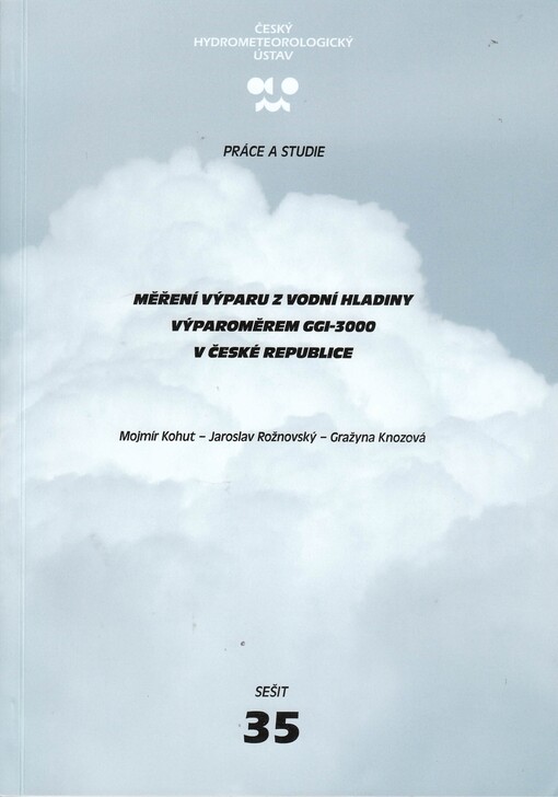 Měření výparu z vodní hladiny výparoměrem GGI-3000 v České republice