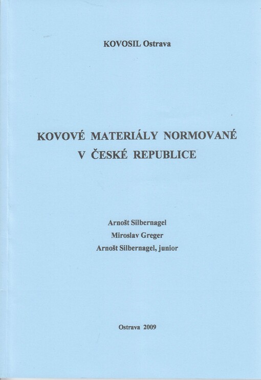Kovové materiály normované v České republice