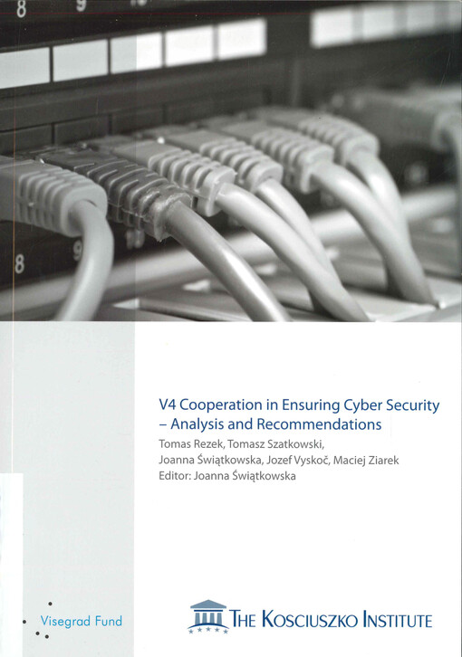 V4 cooperation in ensuring cyber security - analysis and recommendations