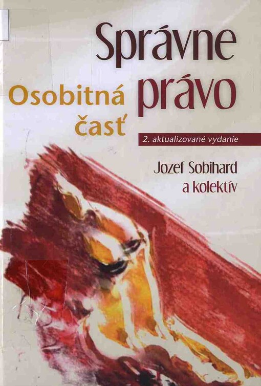 Správne právo : osobitná časť