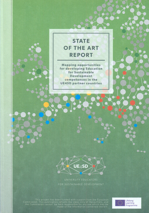 State of the art report : mapping opportunities for developing education for sustainable development competences in the UE4SD partner countries