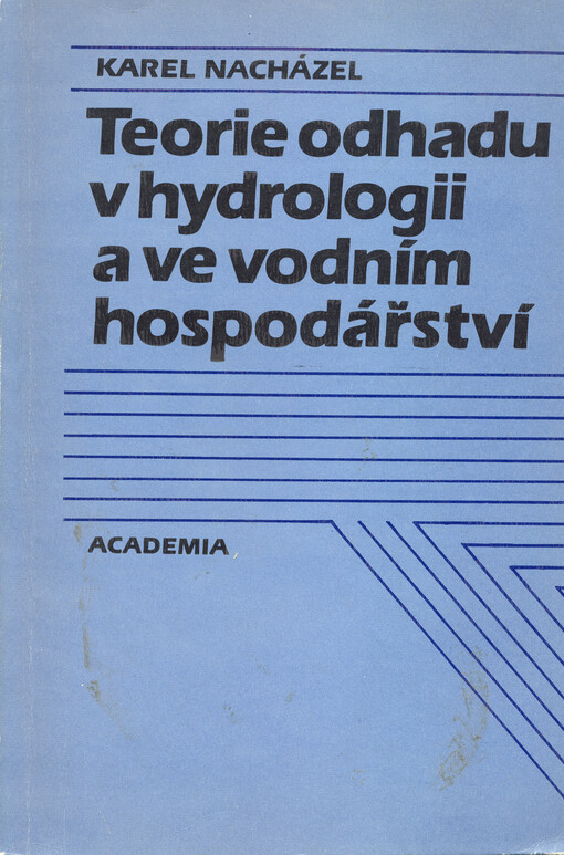 Teorie odhadu v hydrologii a ve vodním hospodářství