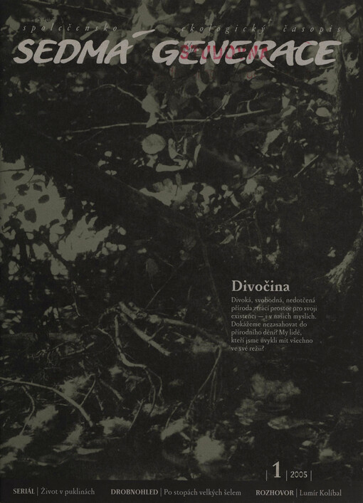 Sedmá generace : společensko-ekologický měsíčník