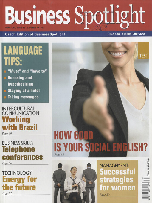 Business Spotlight : angličtina pro mezinárodní komunikaci : the Czech edition of Business Spotlight