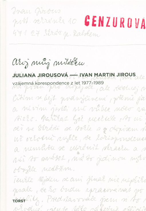 Ahoj můj miláčku: vzájemná korespondence z let 1977-1989