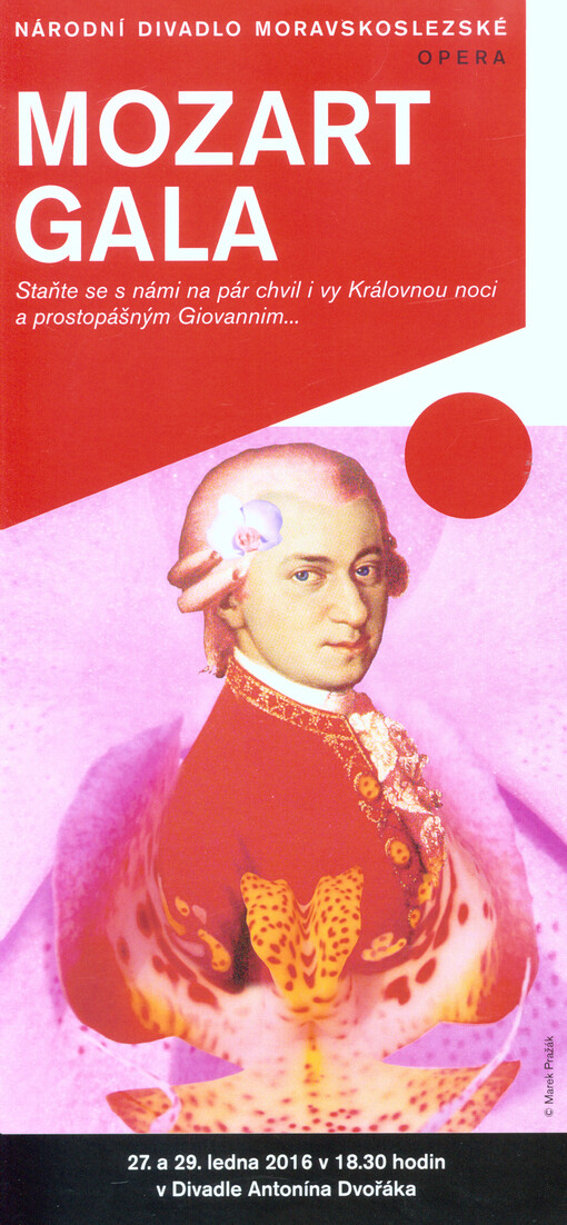 Mozart gala : 27. a 29. ledna 2016 v 18:30 v Divadle Antonína Dvořáka