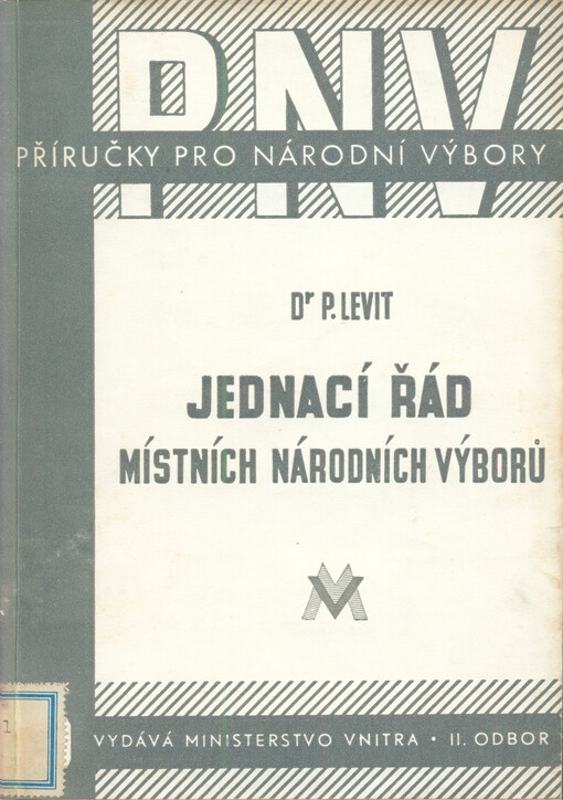 Jednací řád místních národních výborů