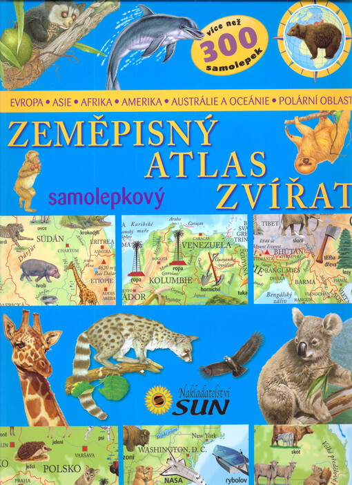 Zeměpisný atlas zvířat