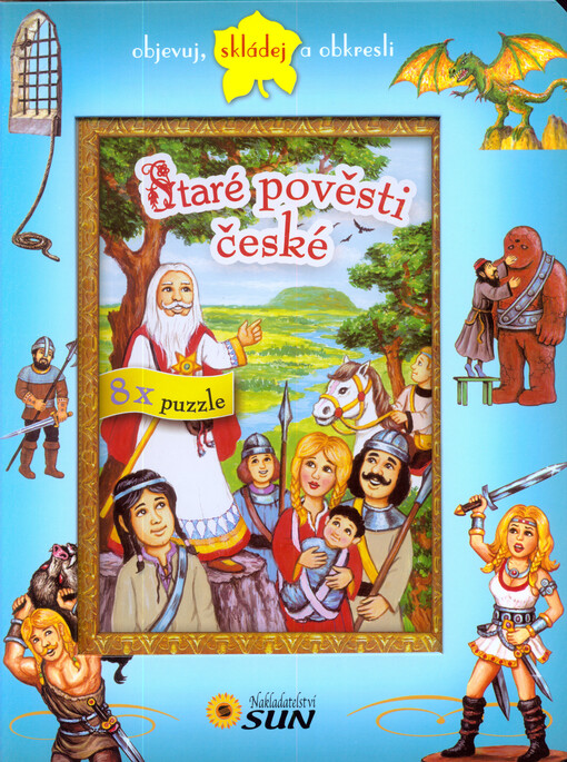 Staré pověsti české - 8x puzzle