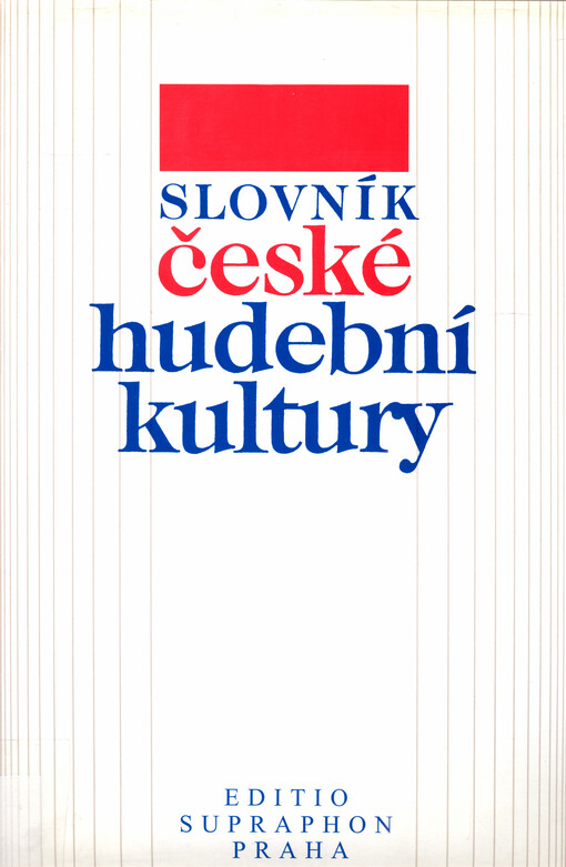 Slovník české hudební kultury