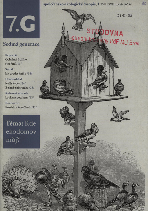 Sedmá generace : společensko-ekologický měsíčník