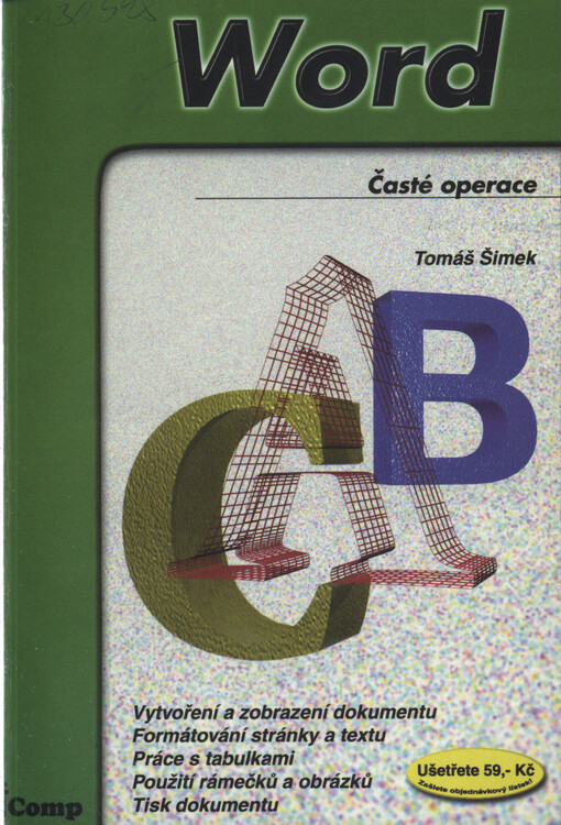 Word : časté operace