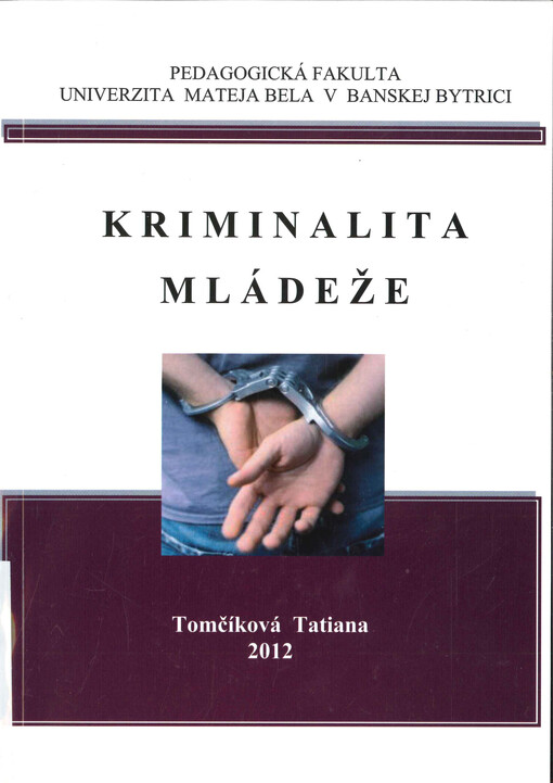 Kriminalita mládeže