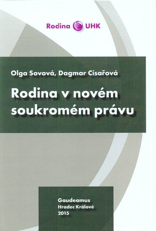 Rodina v novém soukromém právu