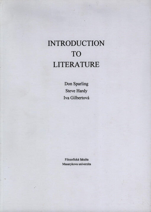 Introduction to literature