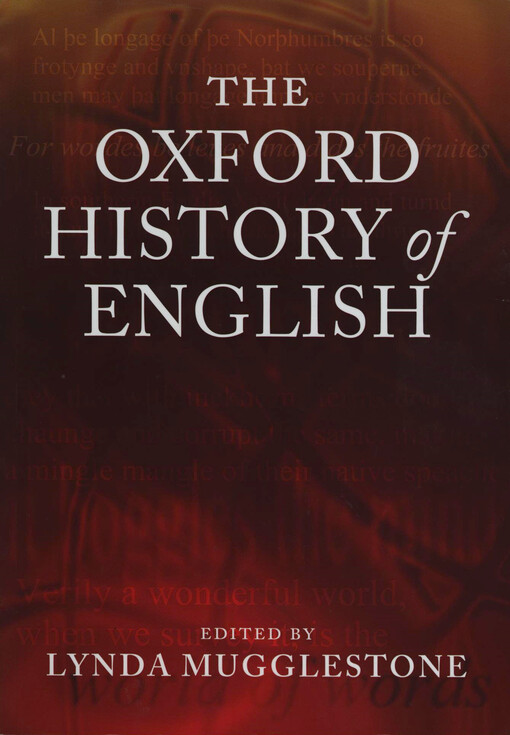 The Oxford history of English
