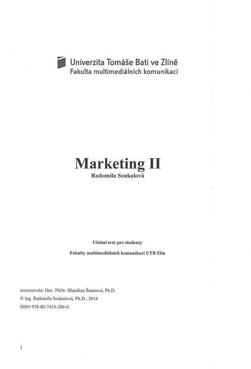Marketing II