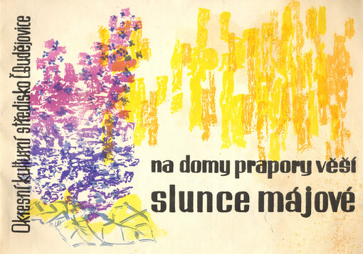 Na domy prapory věší slunce májové : výběr textů našich a cizích autorů, věnovaných slavným májovým dnům