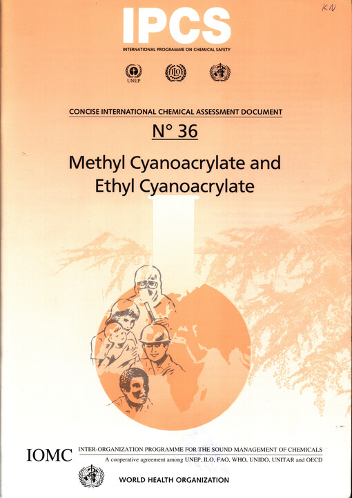 Methyl cyanoacrylate and ethyl cyanoacrylate :first draft