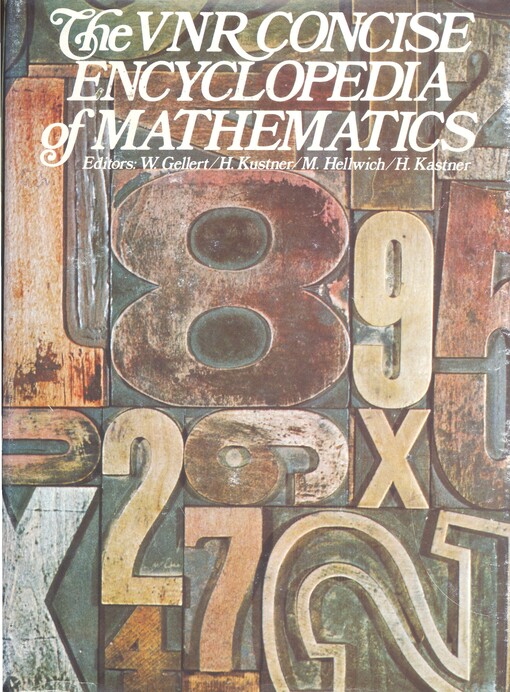 The VNR concise encyclopedia of mathematics