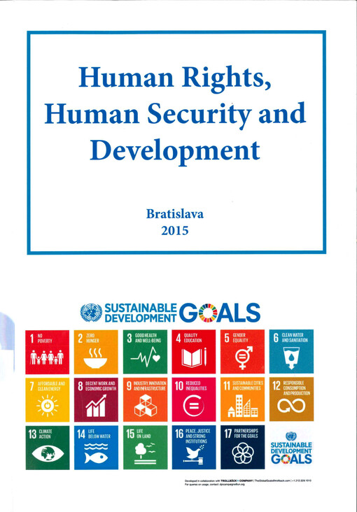 Human rights, human security and development